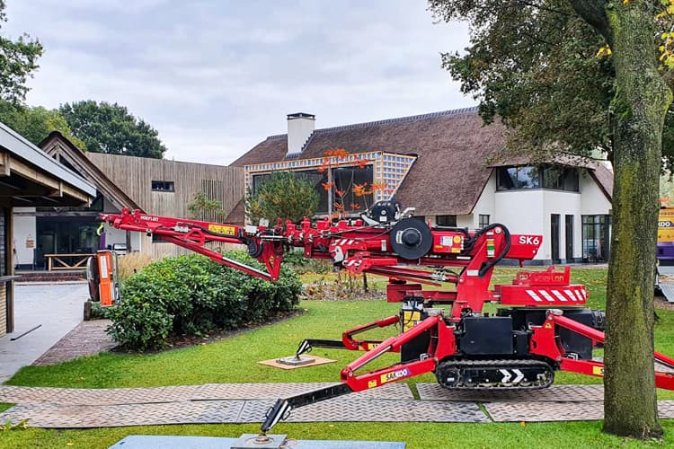 Hoeflon C6 mini hijskraan huren