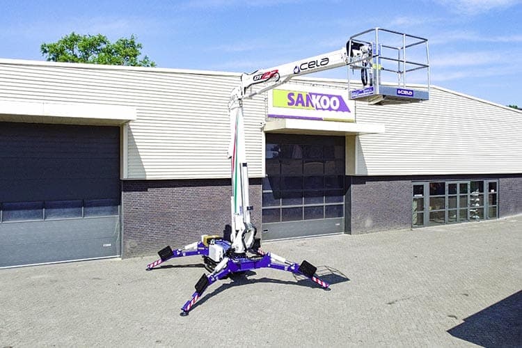 Dubbele telescoop constructie