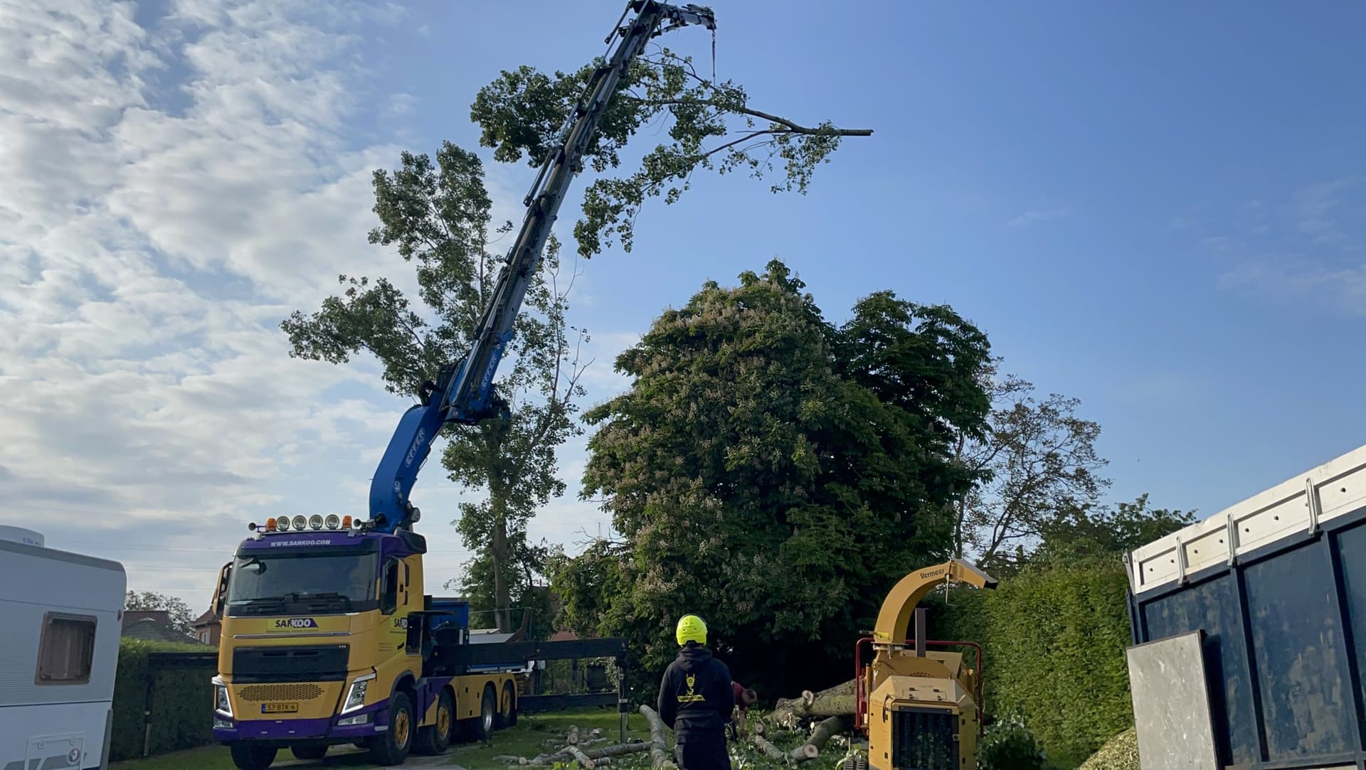 Direct huren met machinist