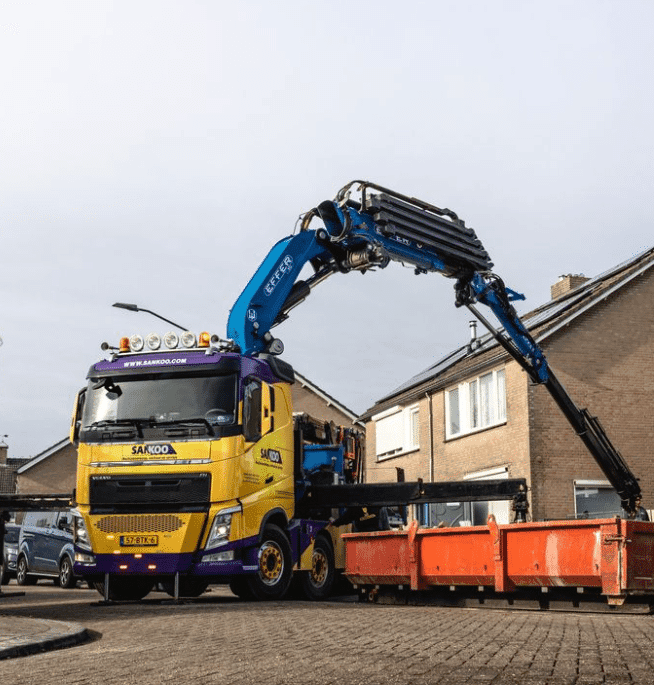 Zware lasten of grote hoogtes