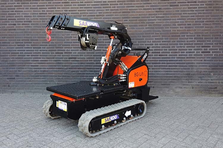 Minihijskranen van Bg Lift