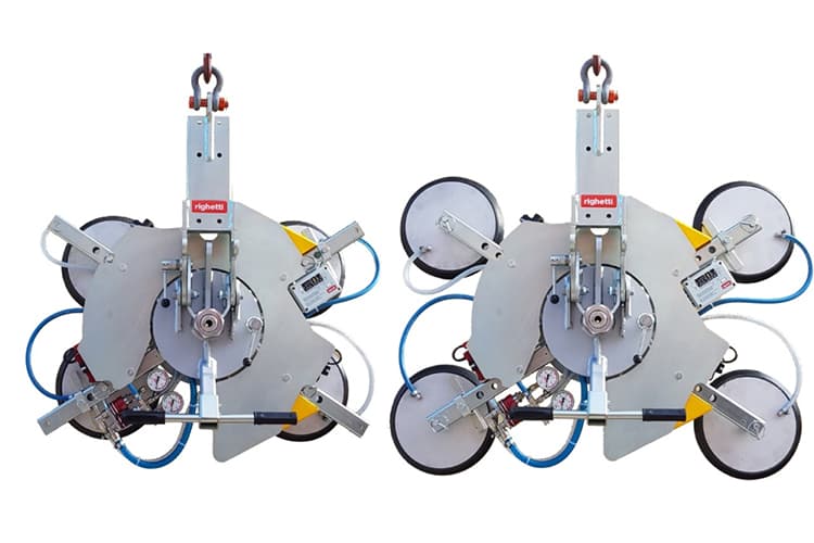 Compacte en krachtige glaszuiger