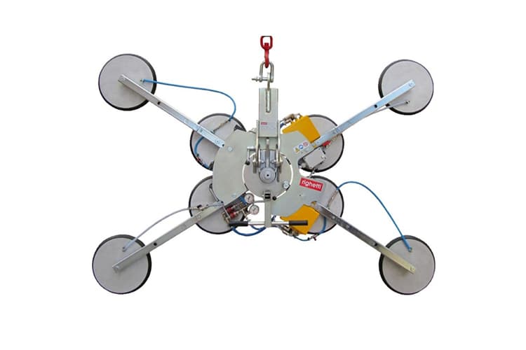 Veelzijdige glaszuiger met hoge capaciteit