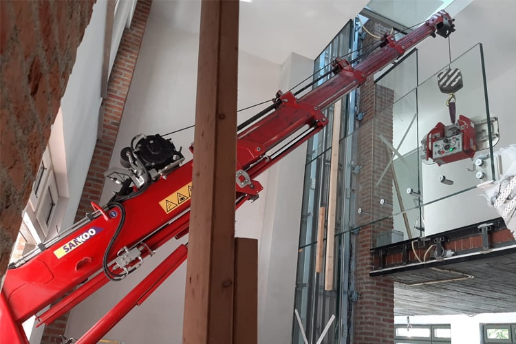 Sankoo MHK Sk10 Minihijskraan Huren image 3