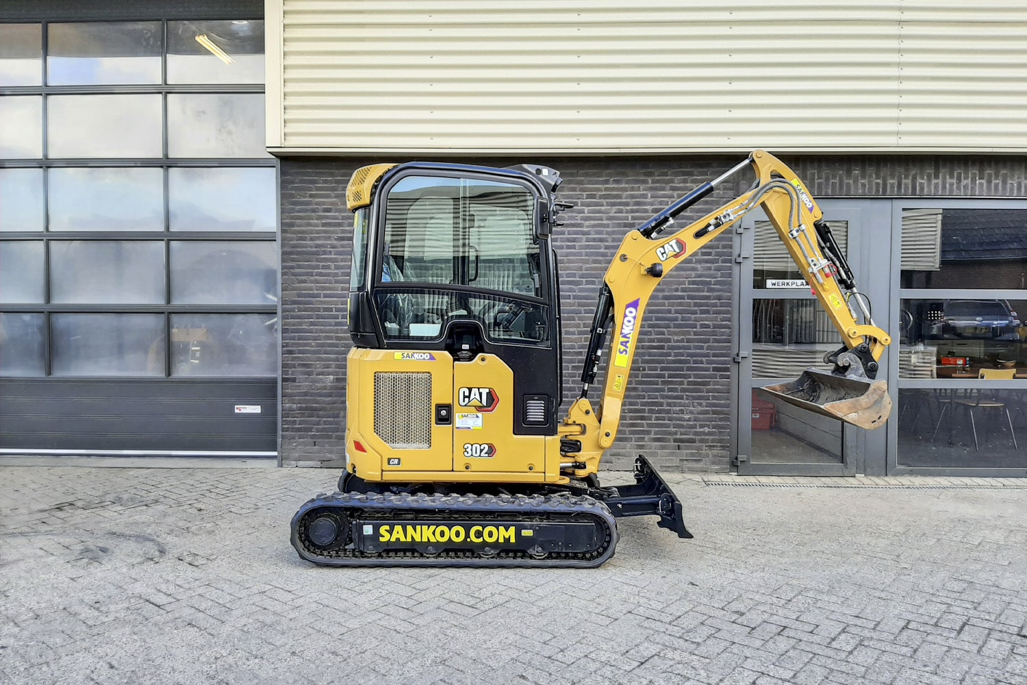 Caterpillar 302 CR Mini-graafmachine image 2