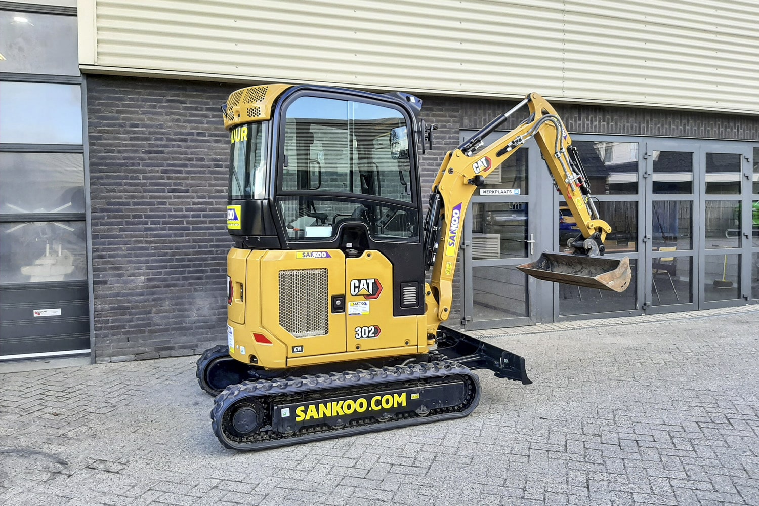 Caterpillar 302 CR Mini-graafmachine image 3