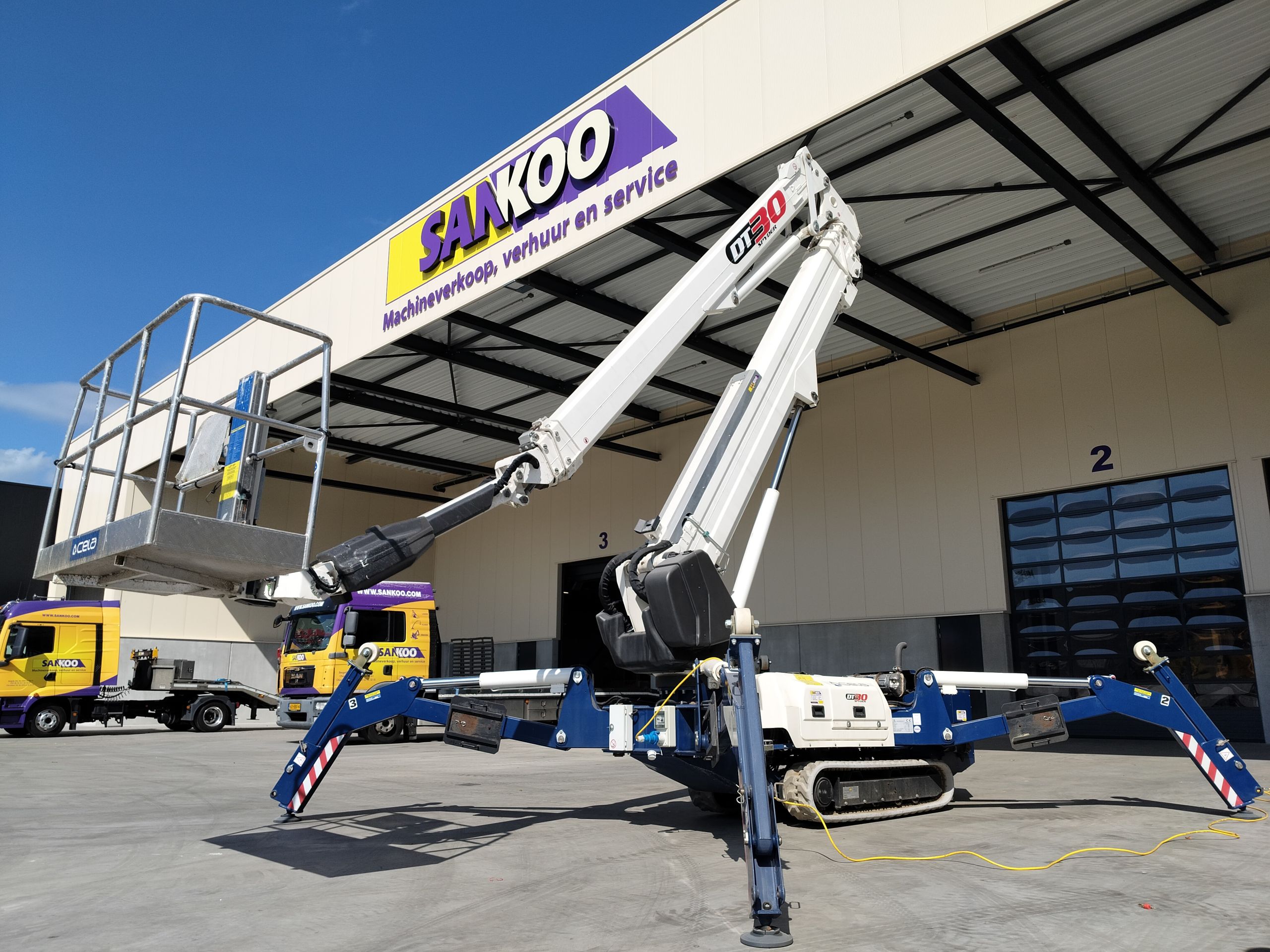 Gebruikte Cela DT Crawler 30 spin-rupshoogwerker image 7